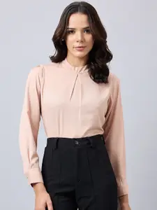 Style Quotient Mandarin Collar Top