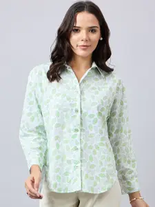 Style Quotient Women Tropical Printed Casual Shirt