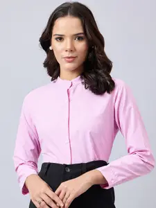 Style Quotient Women Solid Smart Opaque Formal Shirt