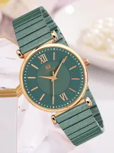 IIK COLLECTION Women Bracelet Style Straps Analogue Watch IIK-3214W