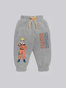 YK X Minute Mirth Infant Boys Graphic Printed Pure Cotton Joggers