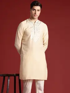 Anouk Embellished Straight Kurta