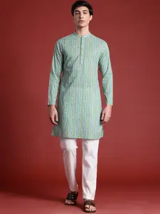 Anouk Geometric Indie Prints Kurta