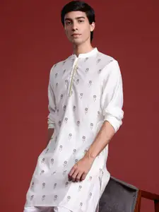 Anouk Floral Printed Regular Kurta with Salwar