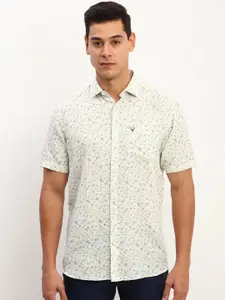 Allen Solly Men Floral Printed Slim Fit Casual Shirt