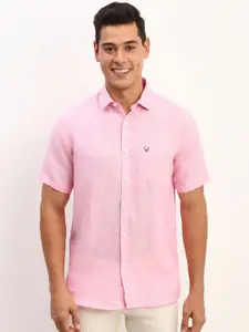 Allen Solly Men Solid Slim Fit Casual Shirt