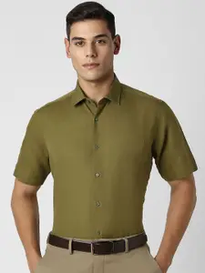 Van Heusen Men Solid Casual Shirt