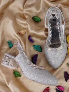 BAESD Girls Party Block Pointed Toe