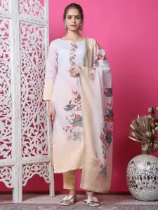 Stylee LIFESTYLE Floral Printed Unstitched Dress Material