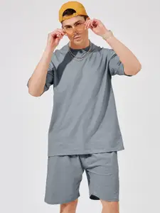 Maniac Pure Cotton Oversized Fit T-shirt and Shorts