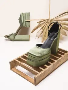 Try Me Party Block Pumps Heel Sandal