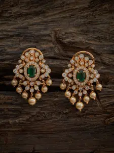 Kushal's Fashion Jewellery Gold Plated Classic Stud Earrings