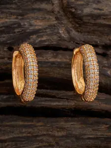 Kushal's Fashion Jewellery Embellished Bridal Gold-Plated Cubic Zirconia Toe Rings