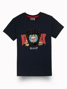 Gini and Jony Boys Graphic Printed T-shirt