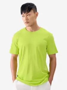 The Souled Store Men Round Neck Supima Cotton T-shirt