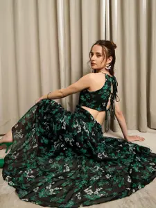 RARE Printed Fit & Flare Midi Dress