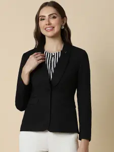 Allen Solly Woman Shawl Collar Single Breasted Blazers