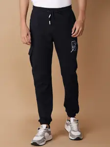 V-Mart Men Mid-Rise Cotton Joggers