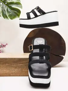 THE WHITE POLE Women Platform Heel Sandal