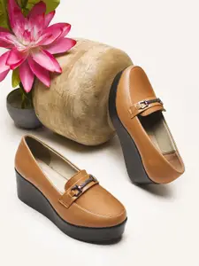 THE WHITE POLE Women Flatform Heel Mules