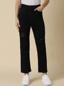 Allen Solly Woman Mildly Distressed Jeans
