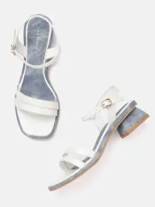 Lino Perros Colourblocked Block Sandals