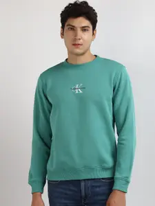 Calvin Klein Jeans Men Solid Sweatshirt