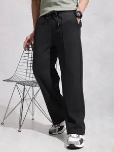 WROGN Men Oversized Fit Track Pants