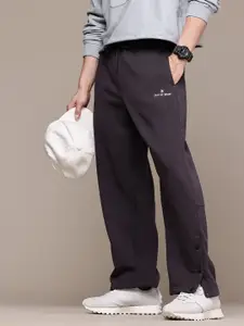 WROGN Men Oversized Track Pants