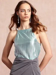 all about you Accordion Pleated Top