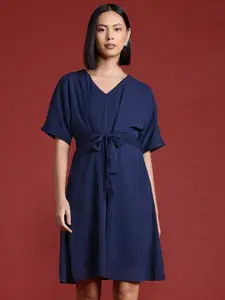 All About You Formals Belted A-Line Dress