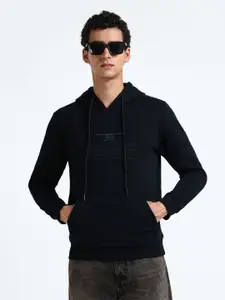 Flying Machine Men Alphanumeric Printed Sweatshirt