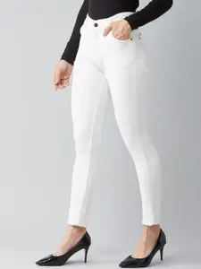 DOLCE CRUDO Skinny High Rise Regular Length Stretchable Denim Jeans