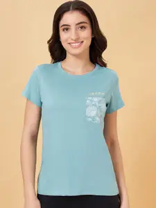 Dreamz by Pantaloons Printed Pure Cotton Lounge T-shirt