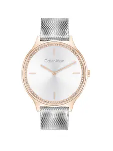 Calvin Klein Women Bracelet Style Straps Analogue Watch 25100006