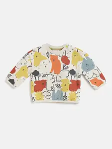 Chicco Boys Graphic Printed Long Sleeves Round Neck Sweatshirt