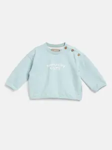 Chicco Boys Typography Printed Long Sleeves Round Neck Sweatshirt