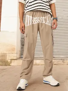 Kook N Keech Men Printed Cargo Track Pants