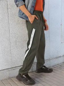 Kook N Keech Men Taping Detail Tapered Fit Pants