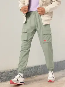 Kook N Keech Men Pocket Detailing Relaxed Fit Cargo