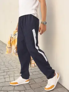 Kook N Keech Men Taping Detail Tapered Fit Pants