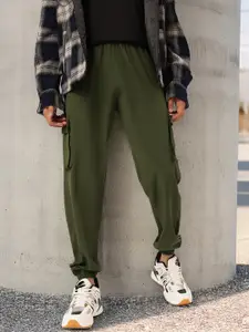 Kook N Keech Men Casual Baggy Fit Cargo Joggers
