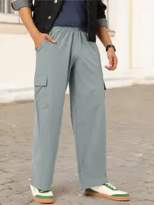 Kook N Keech Men Parachute Cargo Track Pants