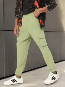Kook N Keech Men Casual Relaxed Fit Cargo Joggers