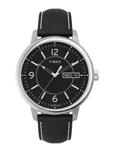 Timex Men Leather Straps Analogue Watch TW2V29200UJ
