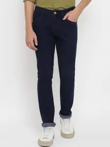 Allen Cooper Men Slim Fit Mid-Rise Stretchable  Denim Jeans