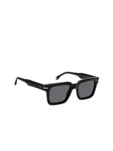Carrera Men Rectangle Sunglasses with UV Protected Lens