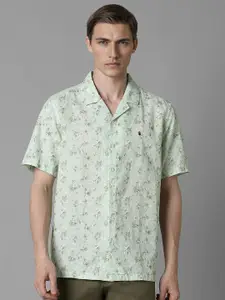 Louis Philippe Sport Men Slim Fit Floral Opaque Printed Casual Shirt