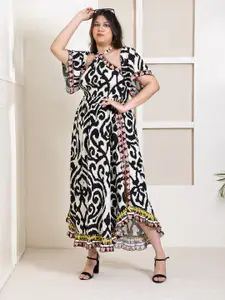 DEEBACO Printed Maxi Dress