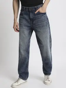 The Roadster Lifestyle Co  Men Pure Cotton Straight Fit  Jeans